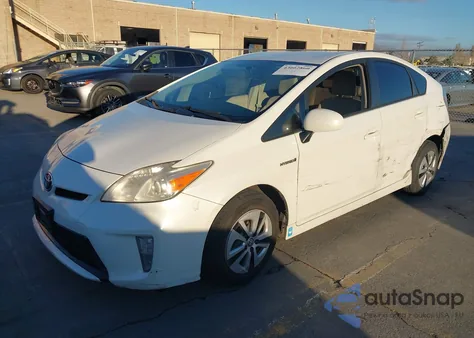 2013 Toyota Prius Two from USA, damaged, VIN JTDKN3DU8D5650566